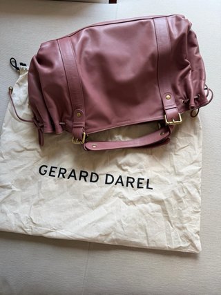 Bolso Piel Gerard Darel Rosa