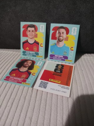 4 Cromos Panini Mundial 2026 colección