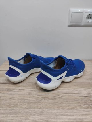 Nike Free en 5.0 azul blanco 42,5