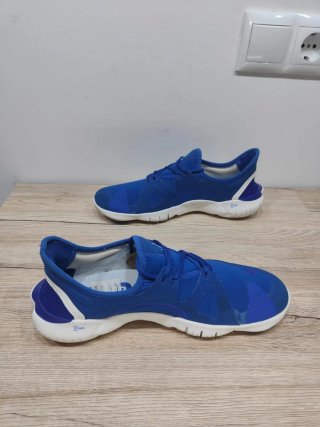 Nike Free en 5.0 azul blanco 42,5