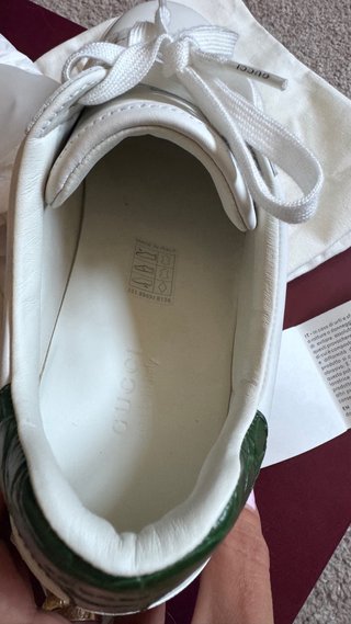 Zapatilla Gucci Ace Blanca