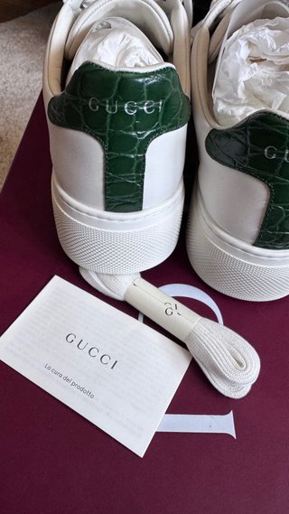 Zapatilla Gucci Ace Blanca
