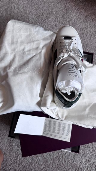 Zapatilla Gucci Ace Blanca