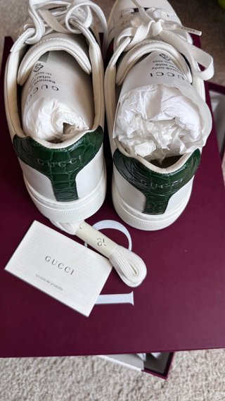 Zapatilla Gucci Ace Blanca