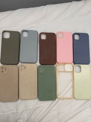 Confezione da 10 custodie per iPhone 11