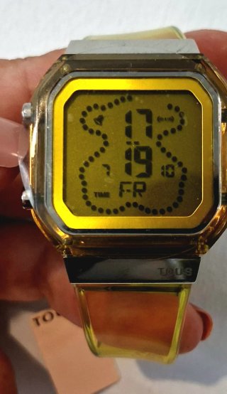 Reloj Tous D-Bear Fresh Digital Amarillo