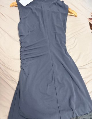 Vestido Zara gris Talla S
