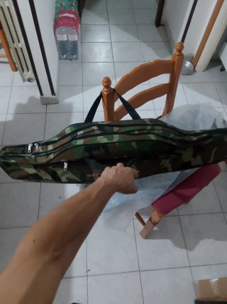 Borsa per canne da pesca 90cm camouflage