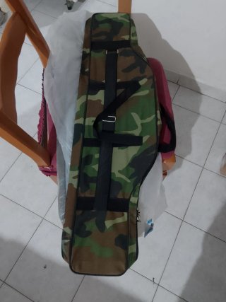 Borsa per canne da pesca 90cm camouflage