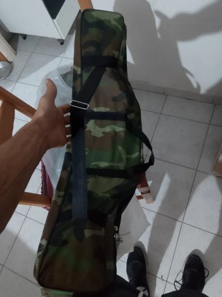 Borsa per canne da pesca 90cm camouflage