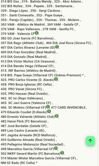 Liga Adrenalyn 25/26 - Cambio y Venta