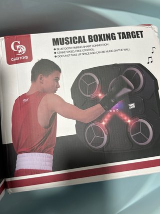 Máquina de boxeo musical CaiDi TOYS