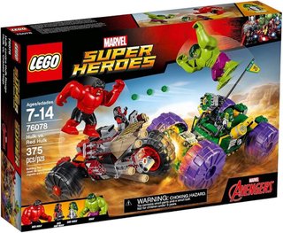 LEGO Marvel Super Heroes 76078 Hulk vs. Red Hulk