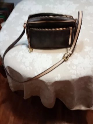 Bolso El potro marrón y verde