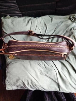 Bolso El potro marrón y verde