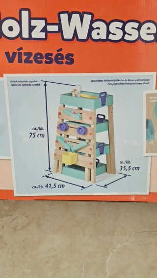 Gioco d'acqua Holz-Wasserfall Toy Lino