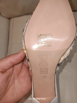Mulet tacón talla 36