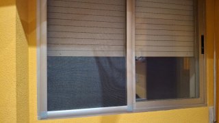 Ventanas aluminio gris correderas