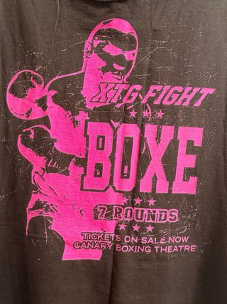 Camiseta Boxeo XTG talla M