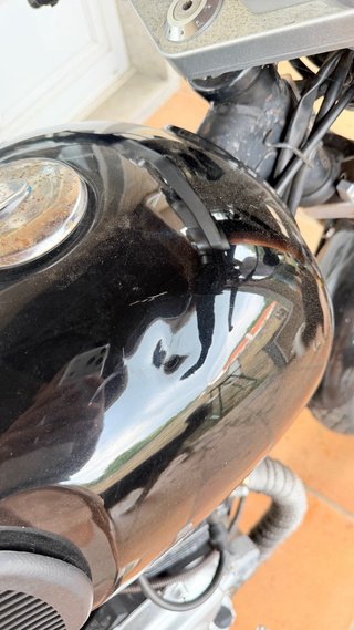 Hanway Cafe Racer 125 Negra