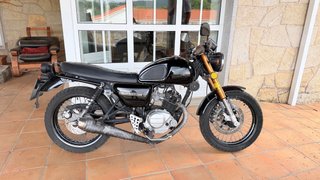 Hanway Cafe Racer 125 Negra