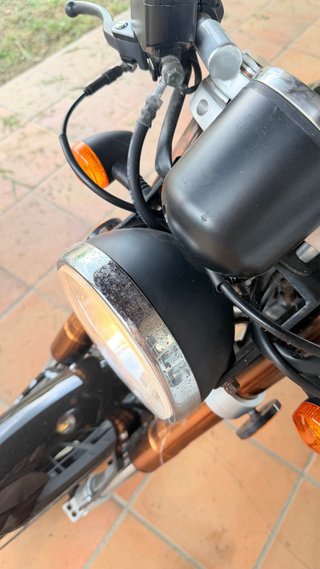 Hanway Cafe Racer 125 Negra