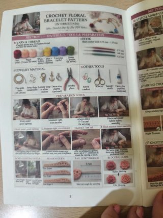 Libro pulseras crochet