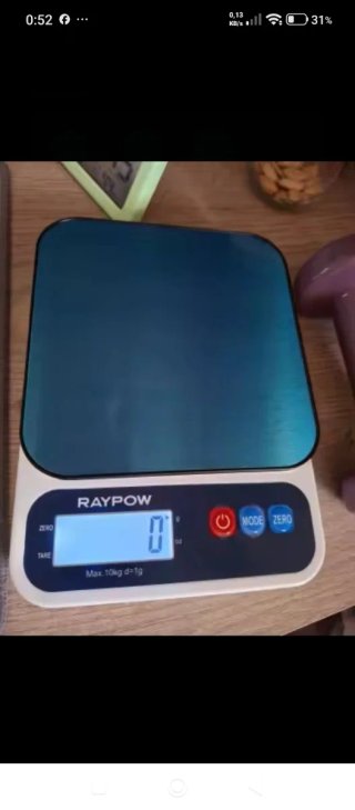 Balanza de cocina 10kg 1g