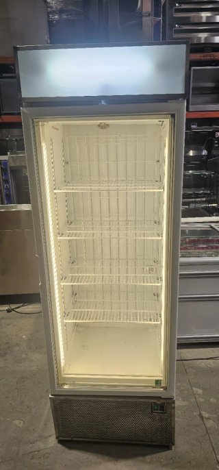 Congelador Vertical Puerta Cristal
