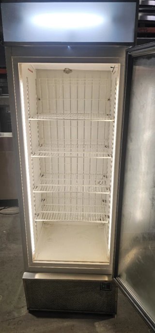 Congelador Vertical Puerta Cristal