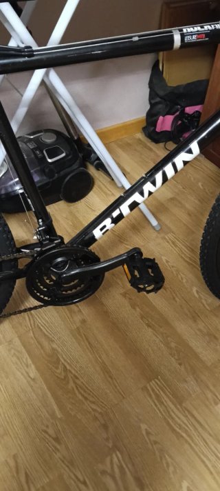 Bicicleta B'Twin Negra