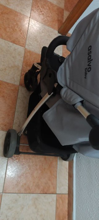 Silla de paseo Asalvo Baby negra