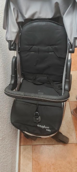 Silla de paseo Asalvo Baby negra
