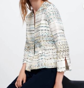 Chaqueta Zara Multicolor