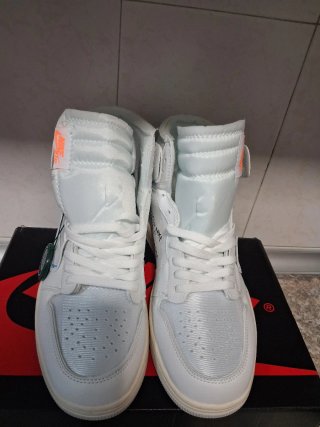 Jordan 1 Off White Beige/Blanco