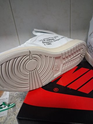 Jordan 1 Off White Beige/Blanco