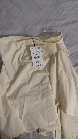 Top Zara Talla M Beige