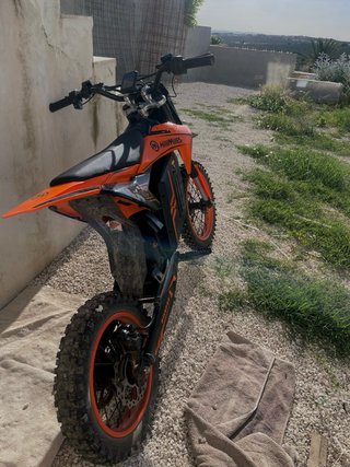 Moto Eléctrica 3000W Naranja