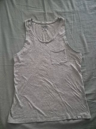 Camiseta tirantes Pull&Bear gris XS