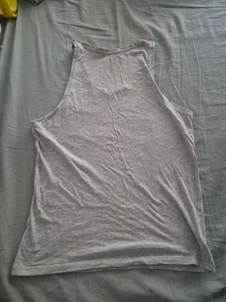 Camiseta tirantes Pull&Bear gris XS