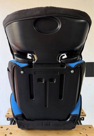 Silla de coche Piku Negra y Azul