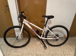 Bicicleta Blanca Montaña.