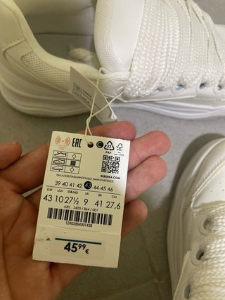 Zapatillas Blancas Talla 43