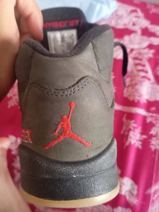 Air Jordan 5 GORE-TEX Gris/Rojo