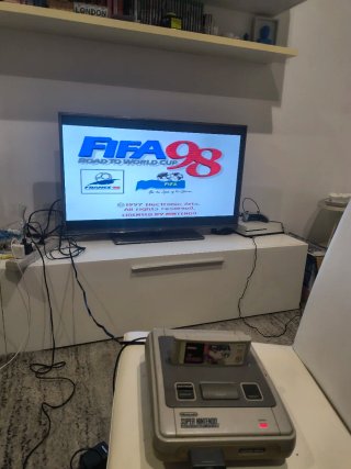 FIFA 98 Road to World Cup SNES PAL