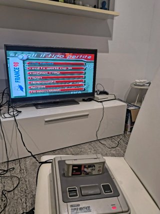 FIFA 98 Road to World Cup SNES PAL