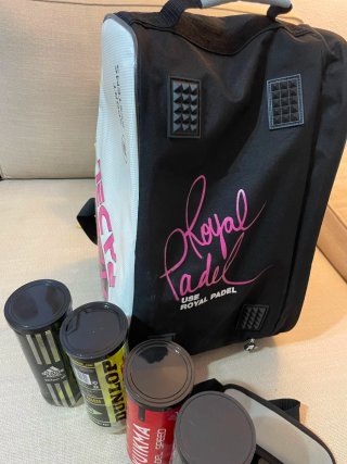 Mochila Padel Royal Padel + Pelotas