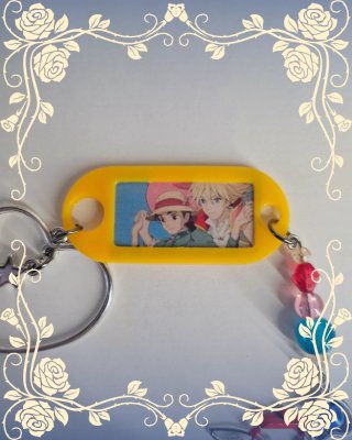 Howl's Moving Castle Keychain