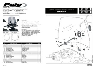 Cupula parabrisas carenabris TRAFIC 8712