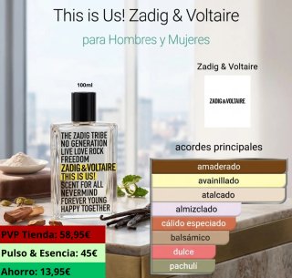 Zadig & Voltaire This is Us! Eau de Toilette 100ml